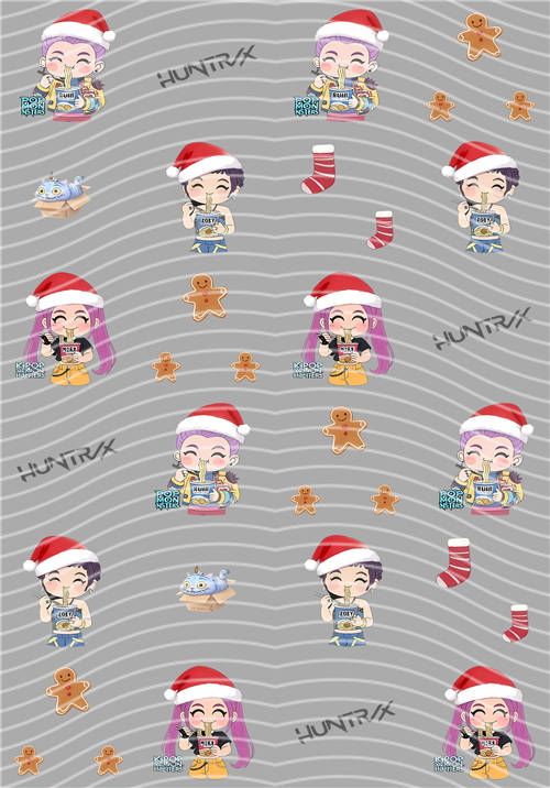 A5 kiss cut- 3684